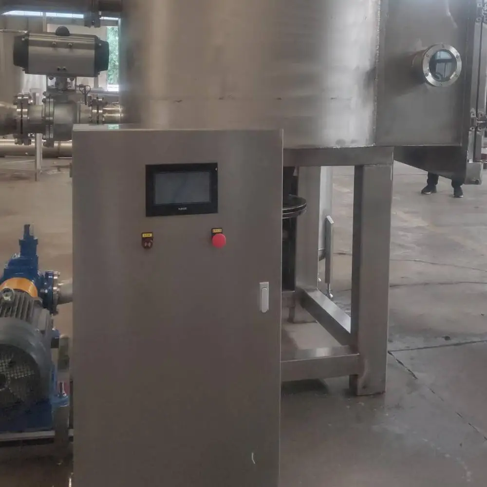 Custom Made PLC Vacuum Frying Machine for Potato Chips Frying