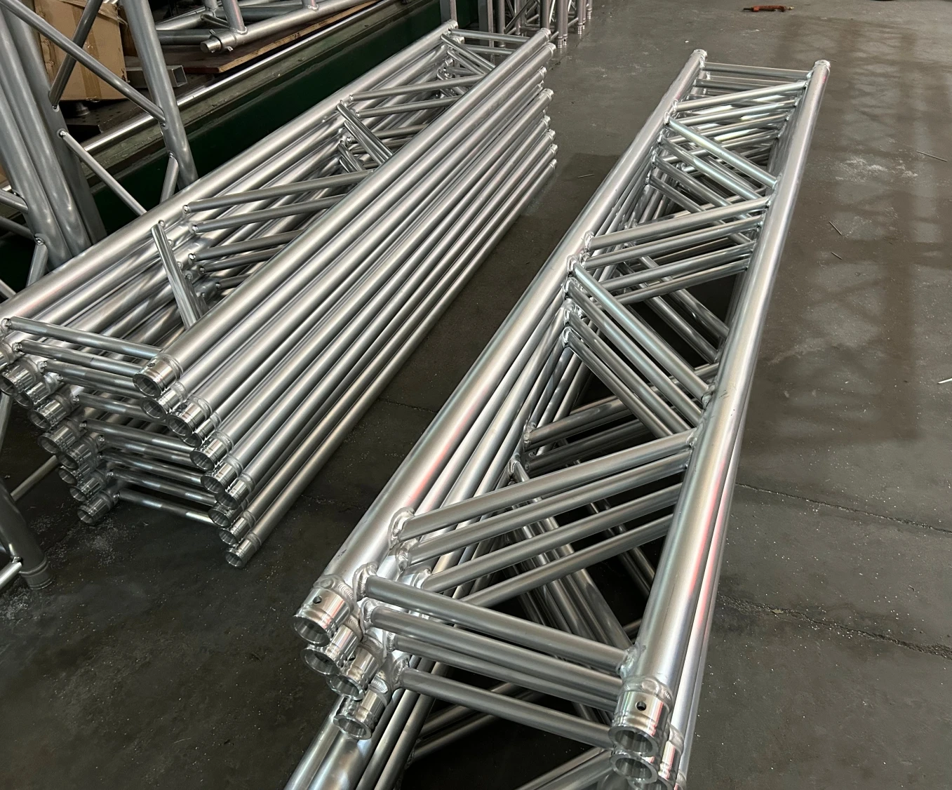 product aluminum ladder truss stage backdrop truss system for outdoor event stage truss system-8
