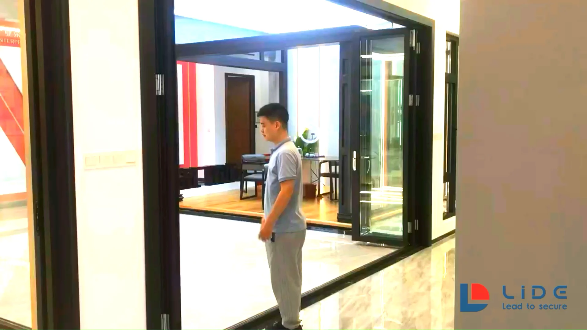 Aluminum Bi Fold Doors Exterior For Restaurant Bi Fold Doors Exterior