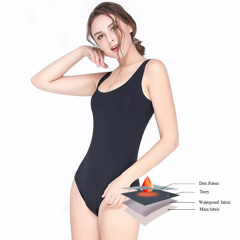 Plus-Size Period Swim Brief construction and fit reference