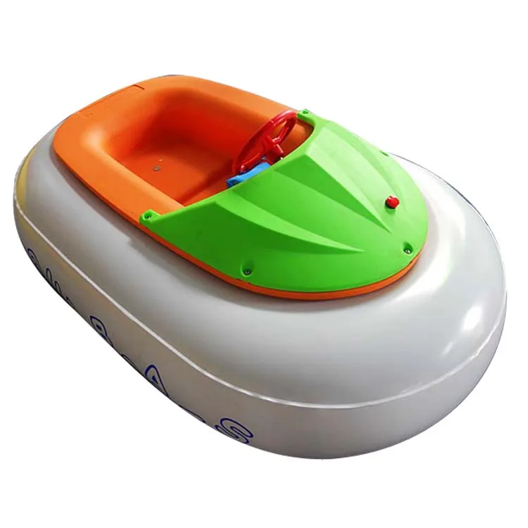 High Quality Small Electric Kids Paddle Boat Inflatable Swimming Pool Toys Boat Inflatable Bumper Boat for Rental Carton Box