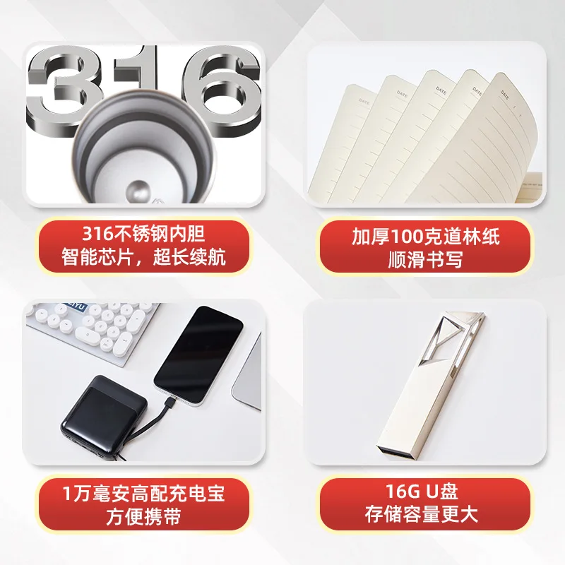 Business Gift Set Customized Notebook High-Value Tourism-Themed Housewarming Party Event Annual Meeting Giveaway Practical Gift preview 5