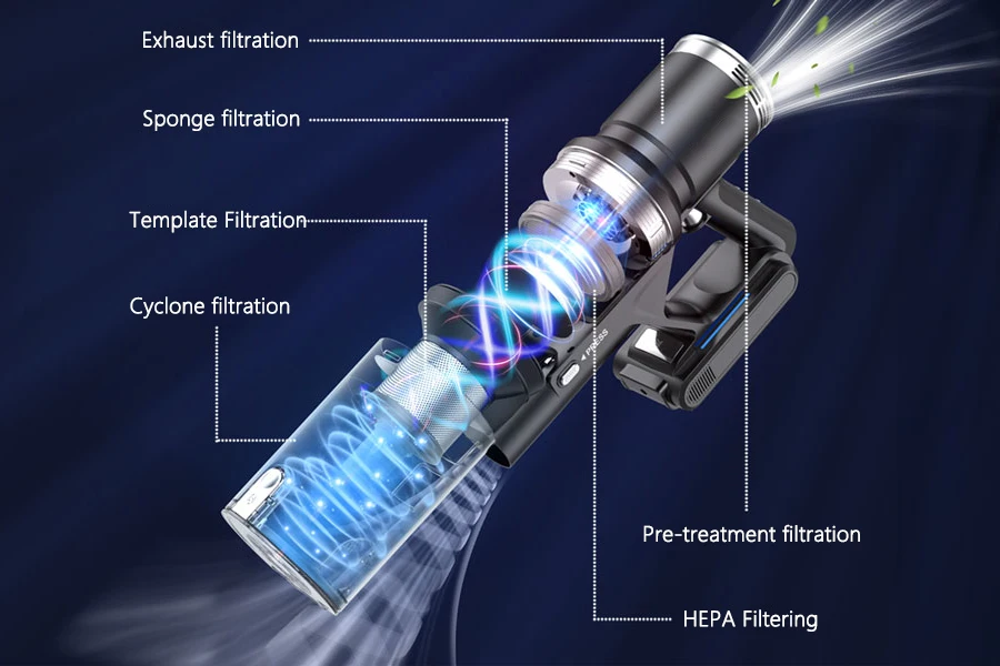 New Design Carpet Cleaning handheld wet vac Home Household Commercial Folding Upright Mobile Wireless Vacuum Cleaner