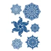 GZ-276	Six Mandala Bloom Circles