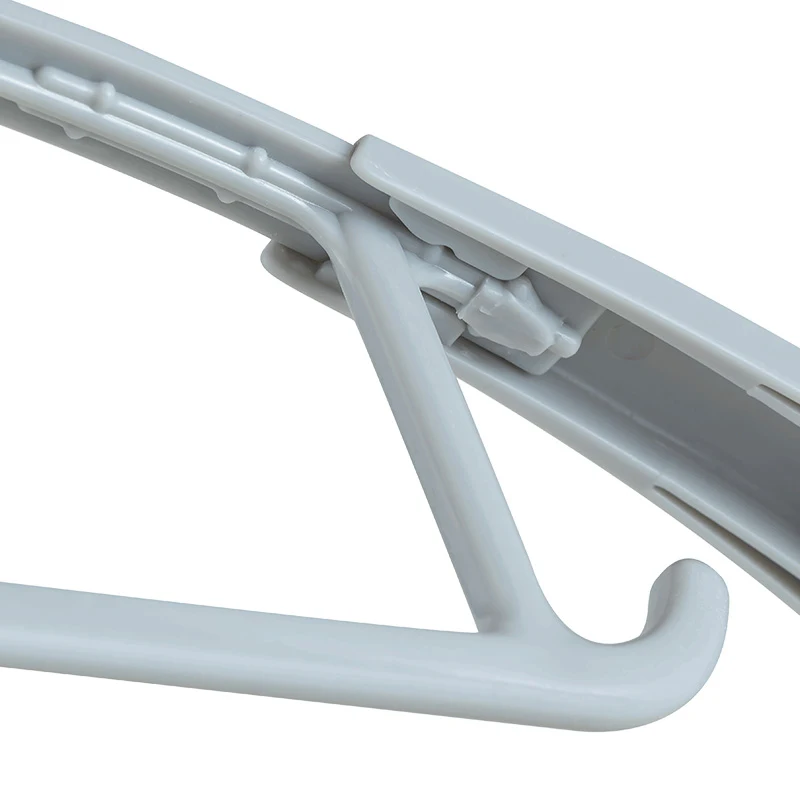 Retractable Silicone Non-slip Hanger Non-marking Household Clothes Hanger with Thick and Wide Shoulders