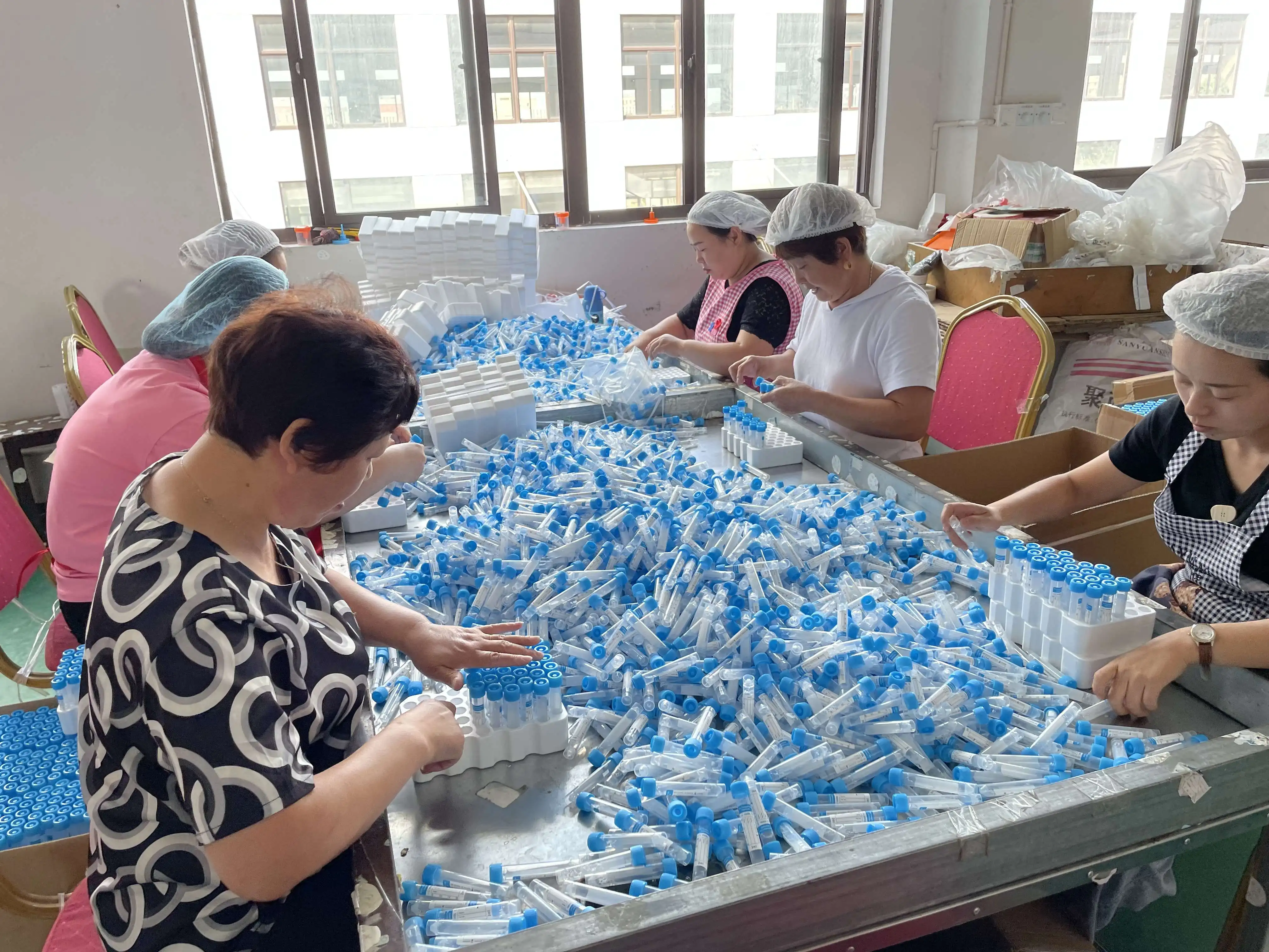 Disposable plastic 50ml conical bottom centrifuge tube factory