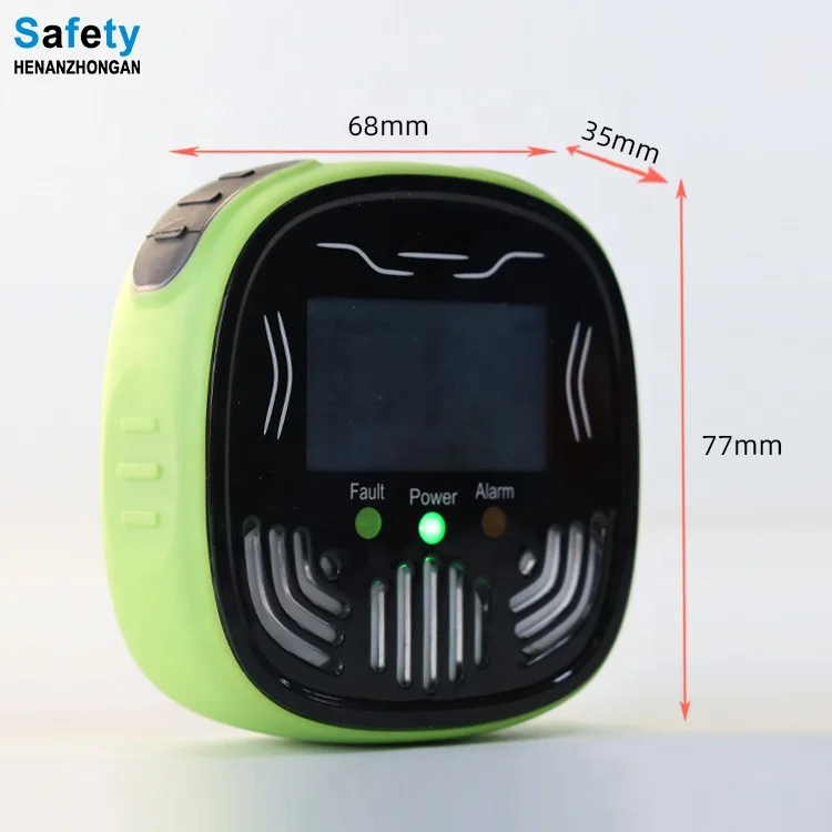 Clip Wristband Handheld Ammonia Detector Multigas Nh3 Hydrogen Portable 4 Gas Detectors