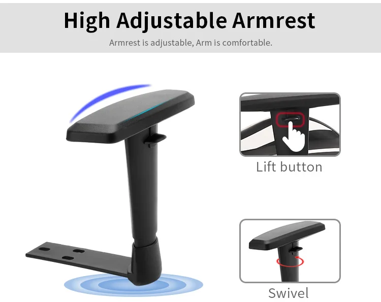 PC GAMER High Quality Ergonomic Office PU Leather Gaming Chair