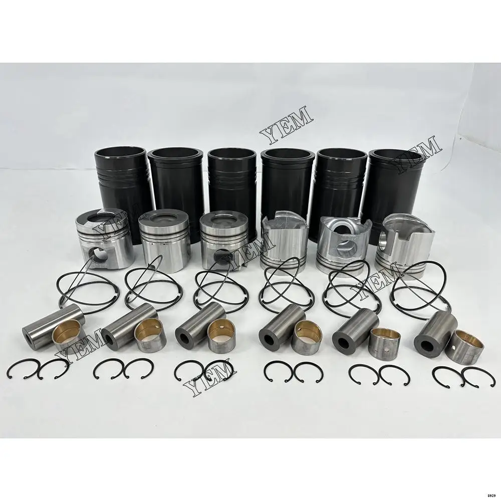 6D125 Engine Cylinder Liner Kit for Komatsu