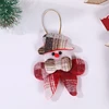 Red Christmas snowman