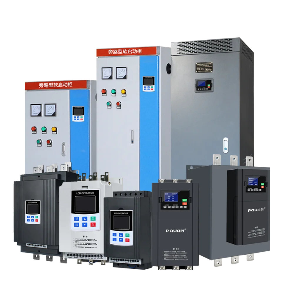 Online/Bypass Soft Start Cabinet 380V Intelligent Motor Control 11kw/55kw/180kw/400kw/630kw Soft Start Cabinet