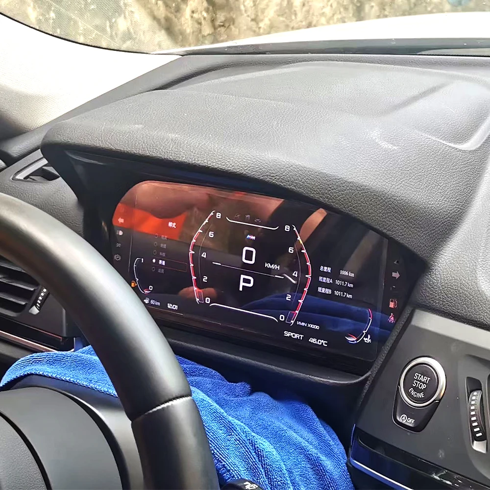 Автомобильный цифровой приборной панели, ЖК-дисплей, спидометр, дисплей скорости автомобиля, стол для BMW 3 / 4 серии F30 F31 F32 F34 F35 2013-2019