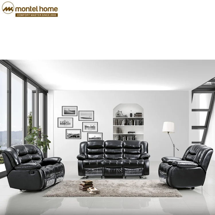 Hot Sell Sectionals Reclining Sofa Leather Electric Lounge Recliner