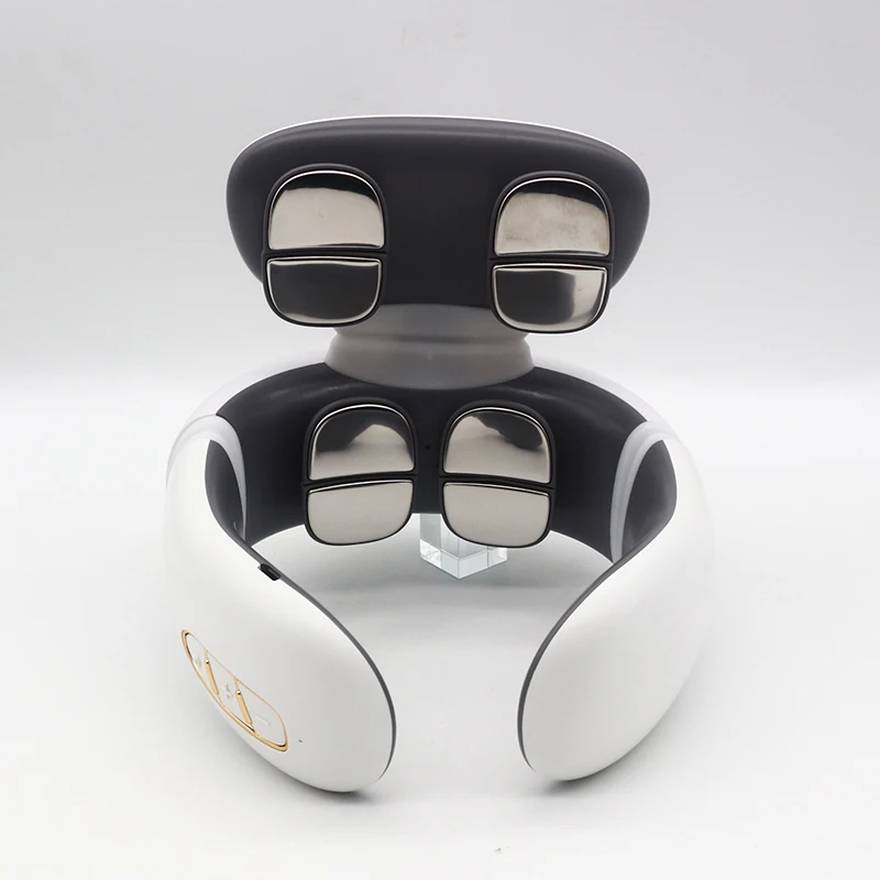 2023 Cervical Massage Kneading Neck and Shoulder Massager Relaxer Mini Smart Heating Pulse Neck Massage Neck Pain