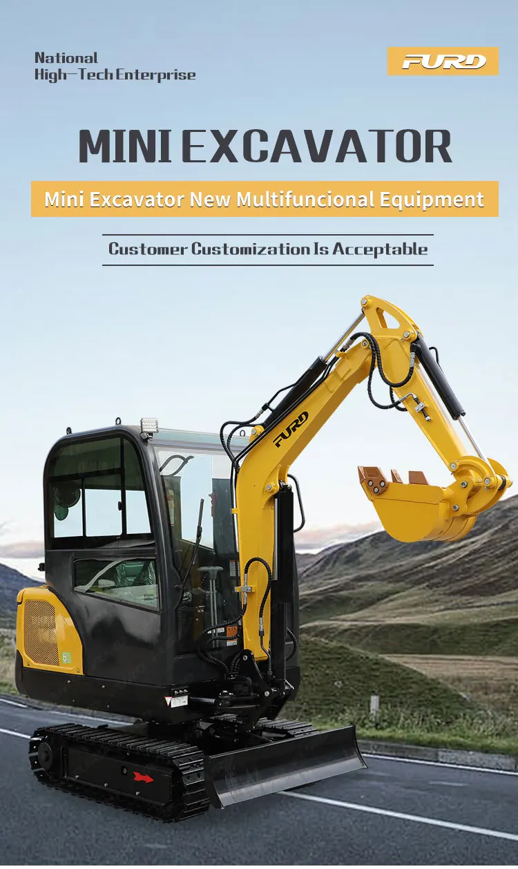 Excavators Hydraulic Oil Doublepowered Remote Excavators For