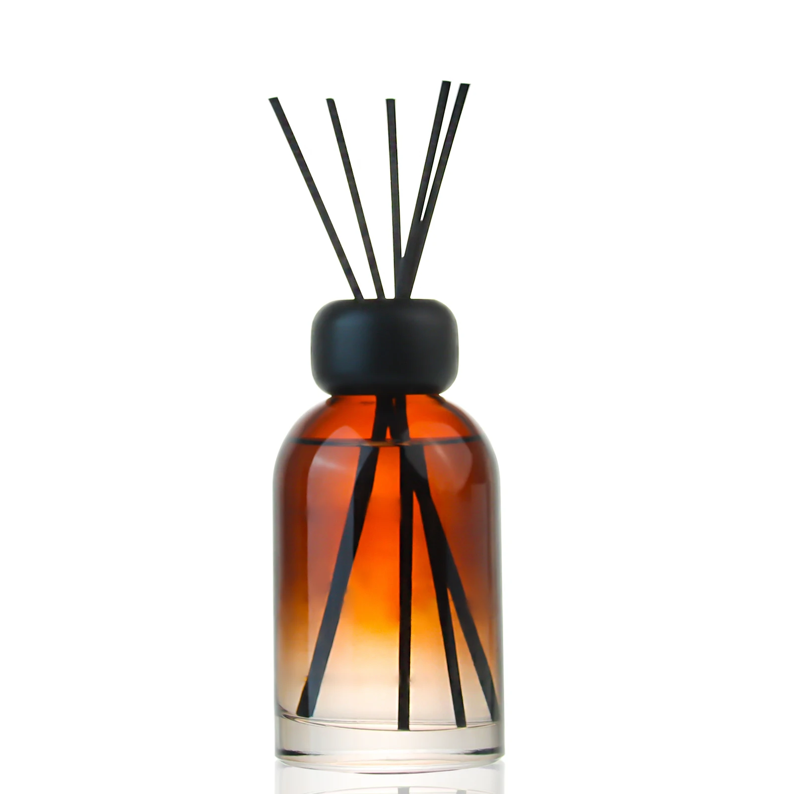 Großhandel Haushalt 50ml klare Duftflasche aus Glasdiffusor rund