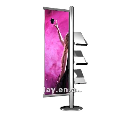 Poster Display Rack With A4 Holders Advertising Buy Modern Display