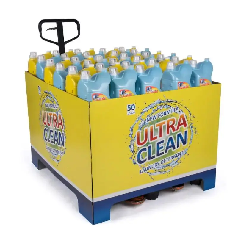 Holidaypac Free Custom Design Cheaper High Quality Promotion Recyclable Corrugated Cardboard Pallet Skirt