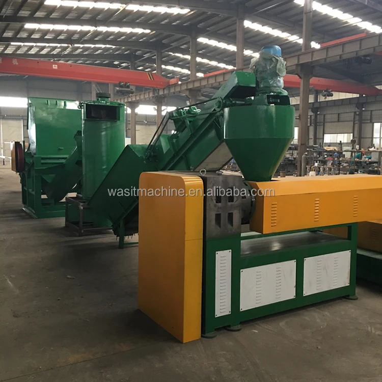 150-350kg/hour Automatic Waste Plastic Making Machine Plastic Pellet Recycle Granulator