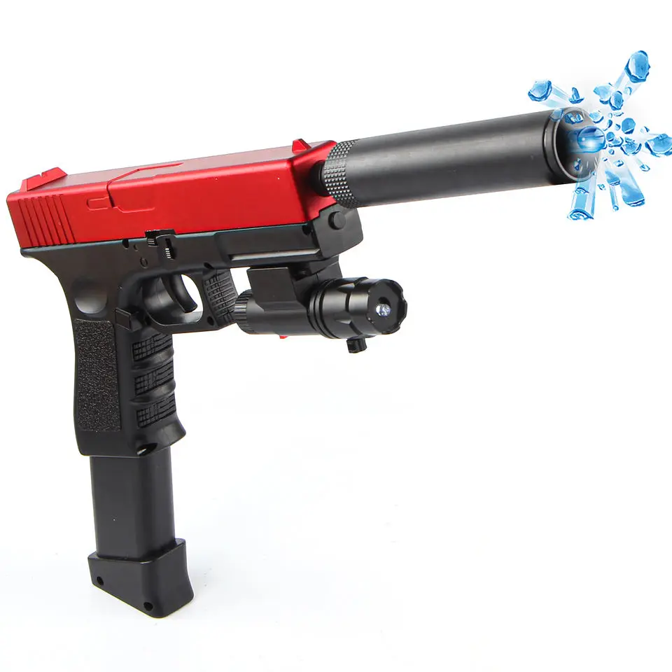 Free Sample Glock Gel Blaster Pistol Electric Gel Ball Blaster Pistola Gun Auto Fast Shooting