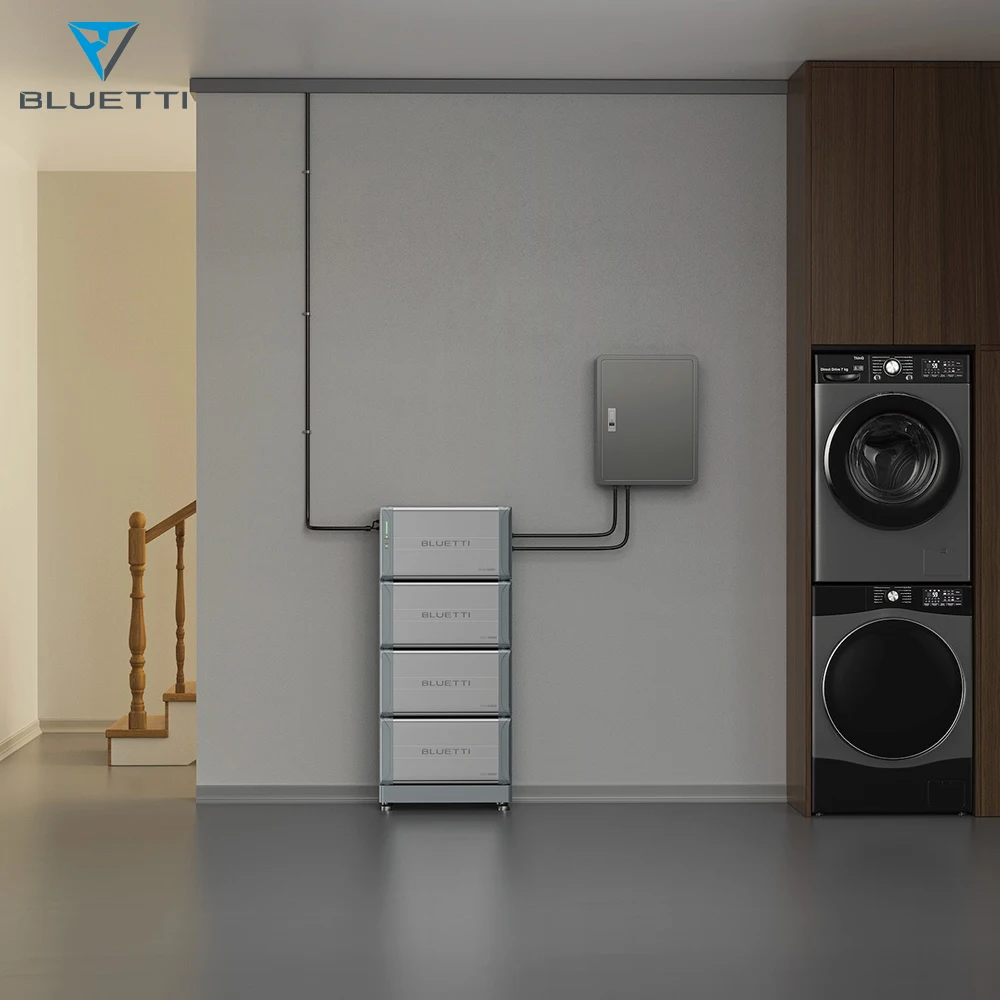 Bluetti Advanced 10KW Solar Energy System 5KW Lithium Solar Batteries 10 KVA Inverter Ground Mounting Power Storage System