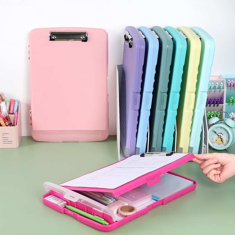 SUNSHING Nursing Clipboard A4 A5 File Storage Box Organizer Ring Binders Office Filing Folders Stationery Box A4 Clipboard