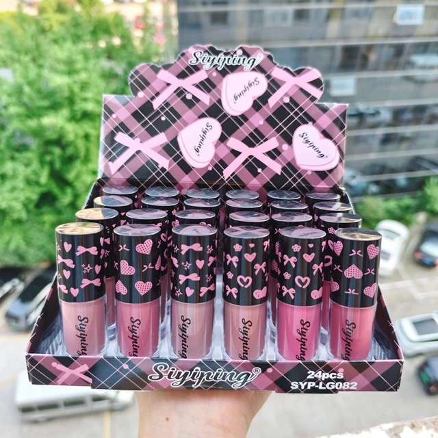 Beautiful  Cake for 6 Color Multi Color Cake  Moisturize Lip Balm Set
