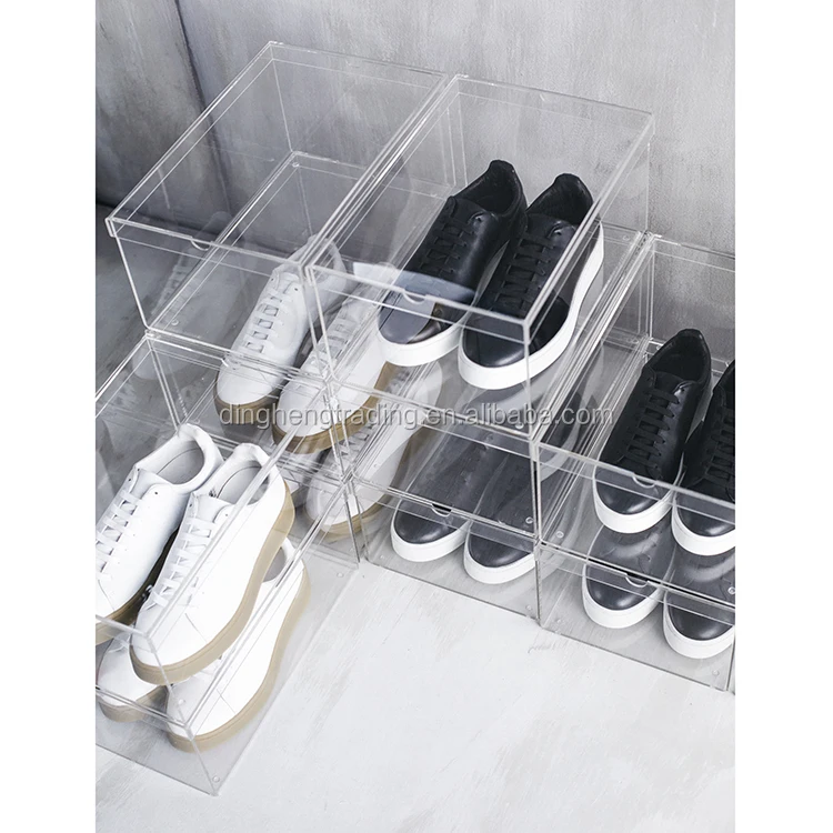 acrylic shoe storage