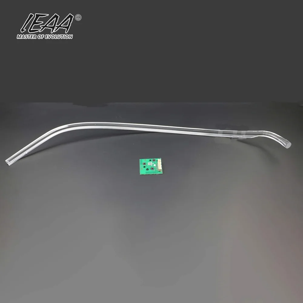Car DRL Light Guide Plate Light Guide Tube Headlight Daytime Running Light Strip Tube Bar for Mercedes BENZ GLE W166 2015-2019