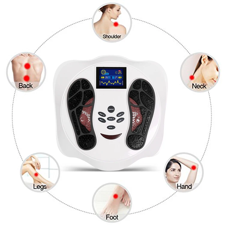 Ems Foot Massagerems & Tens Muscle Stimulator Foot Circulation Device