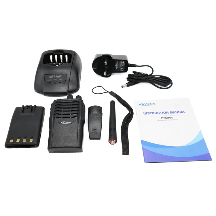 Encrypted Walkie Talkie Kirisun Pt5200 Two Ways Hand Held Radio