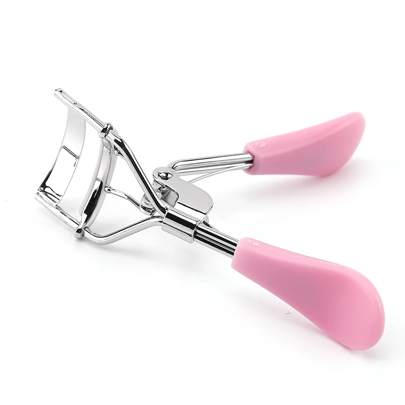Factory Directly Wholesale  Multi Color Flat False Duck Tongue Handle Eyelash Curler
