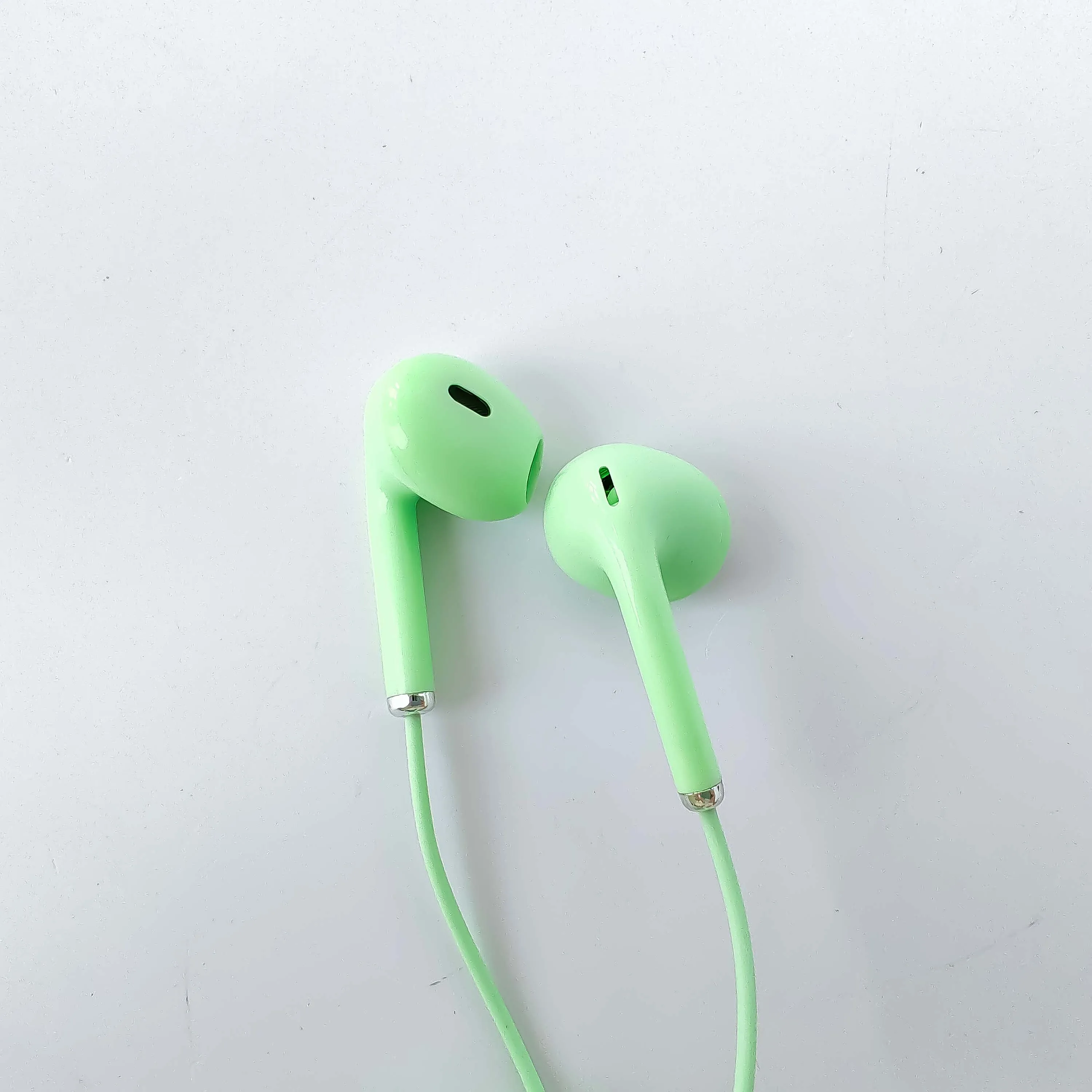 Colorful Earphones Wired 3.5mm With Mic Inear Stereo Headphone For