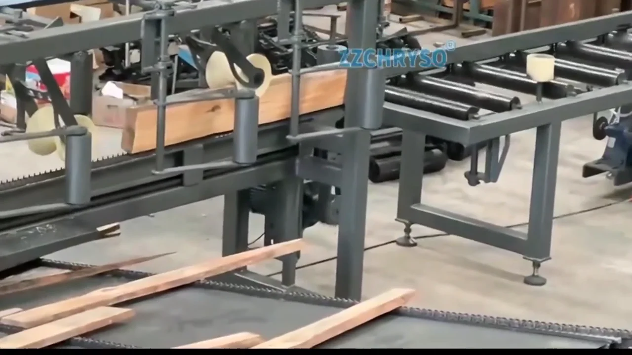 Heavy Duty Straight Line Rip Saw Multi Rip Saw Wood Cutting Machine ...