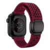 Wine Red with Black [Black Buckle]