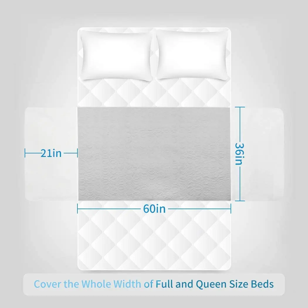 Waterproof  Absorbent Incontinence Bed Pad With Tuck-In Sides