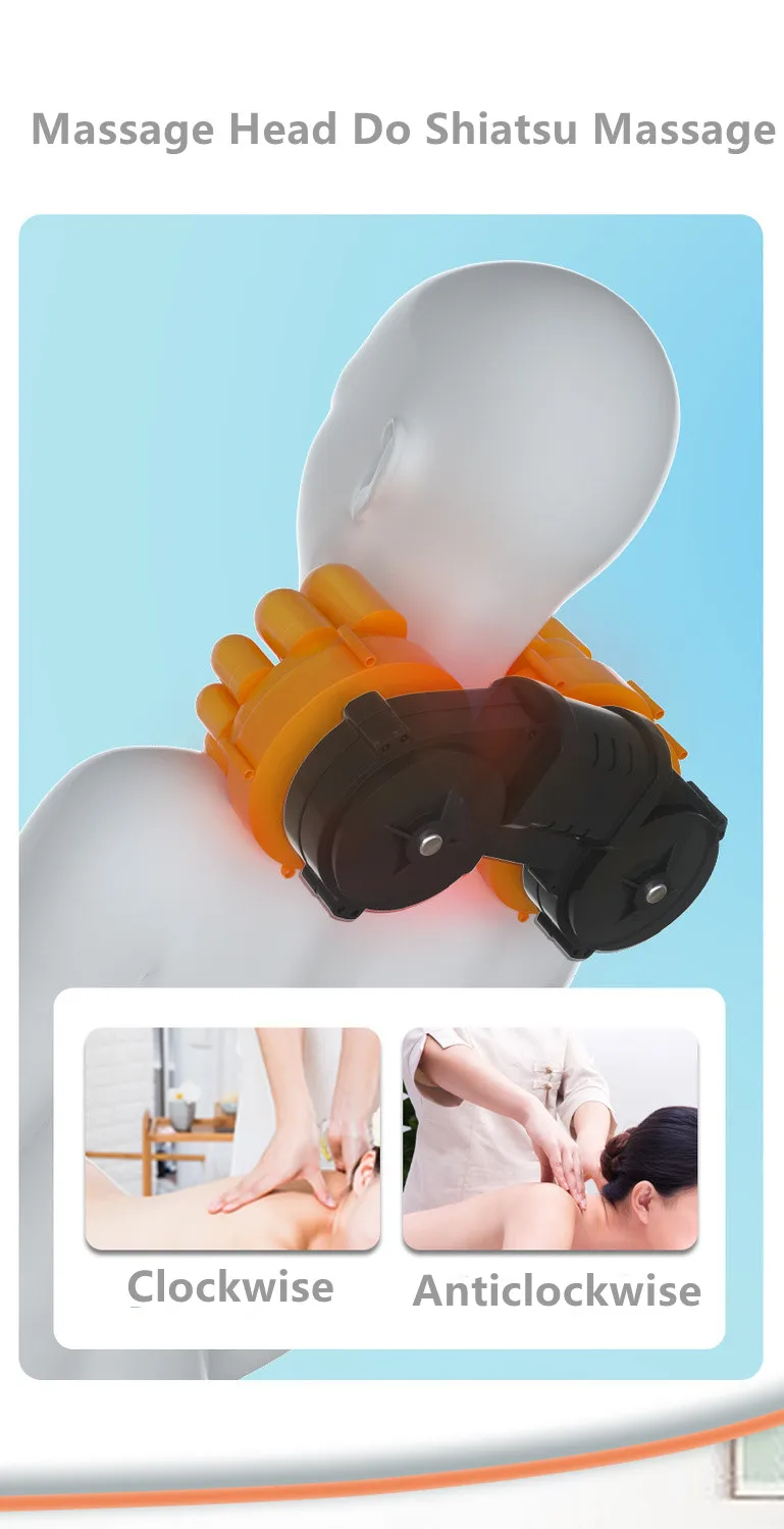 Electric Massage Cushion Air Cushion Infrared Airbag Full Electric Vibration Stretching Massage