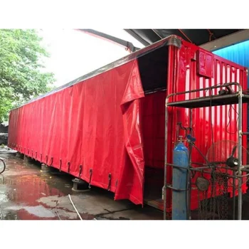 PVC Tarpaulin High quality Three Proof PVC Coated Canvas Tarpaulin Cover for Truck Trailer Materia Pvc Tarpaulin