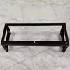 Base negra de 60 cm.