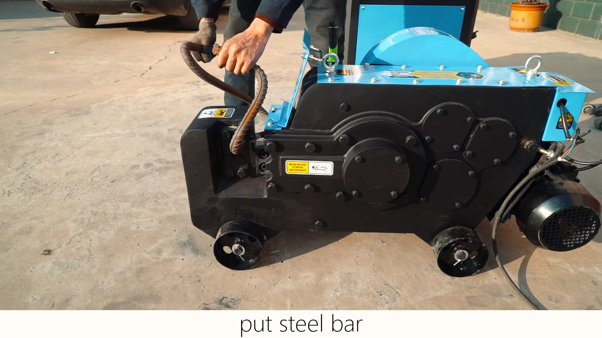 Gq40 Rebar Cutter Bar Cutting Machine - Buy Rebar Cutting Machine,Gq40 ...