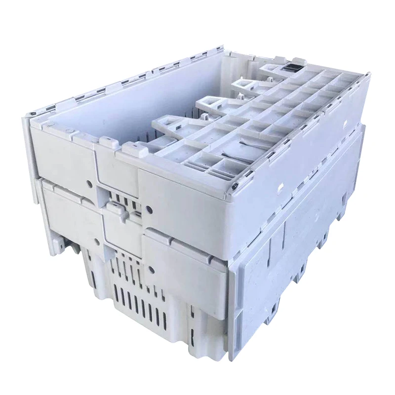 Wholesale Vented Mesh Stackable and Nestable pp Crab Storage Seafood Plastic Lobster Crates for Sale