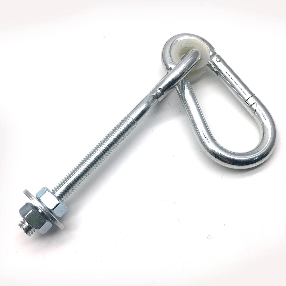 BT-0128 Washer Zinc Plated Electric Galvanized Steel Shaft Style Swing Hanger with Spring Clip