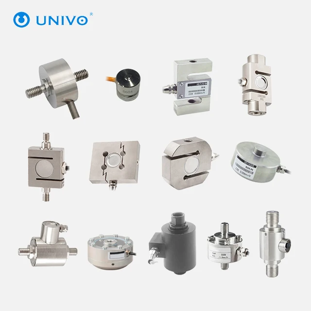 Univo UBWP302 Small Weighing Force Sensors 0.1~20t, Load Cells Module for  Mechanical Compression + Brake Pedal Applications