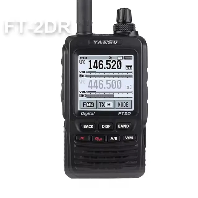 八重洲 Yaesu FT2D 144/430 5W  乾電池バッテリー付き Yaesu FT-2DR - Dual Band Digital Handheld Transceiver