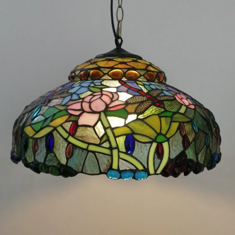 ティファニーローズブッシュ倒立ペンダントライトバー天井装飾クラブ