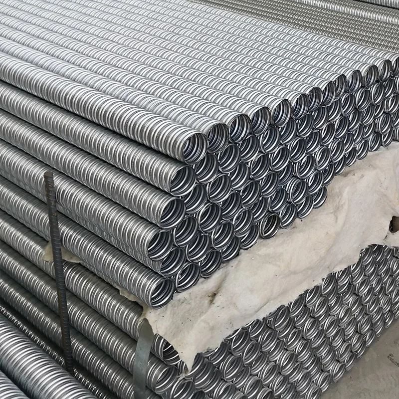 Double Wall Round Post-tension Corrugated 35~135mm Prestress Concrete Pipe Duct Making Machine
