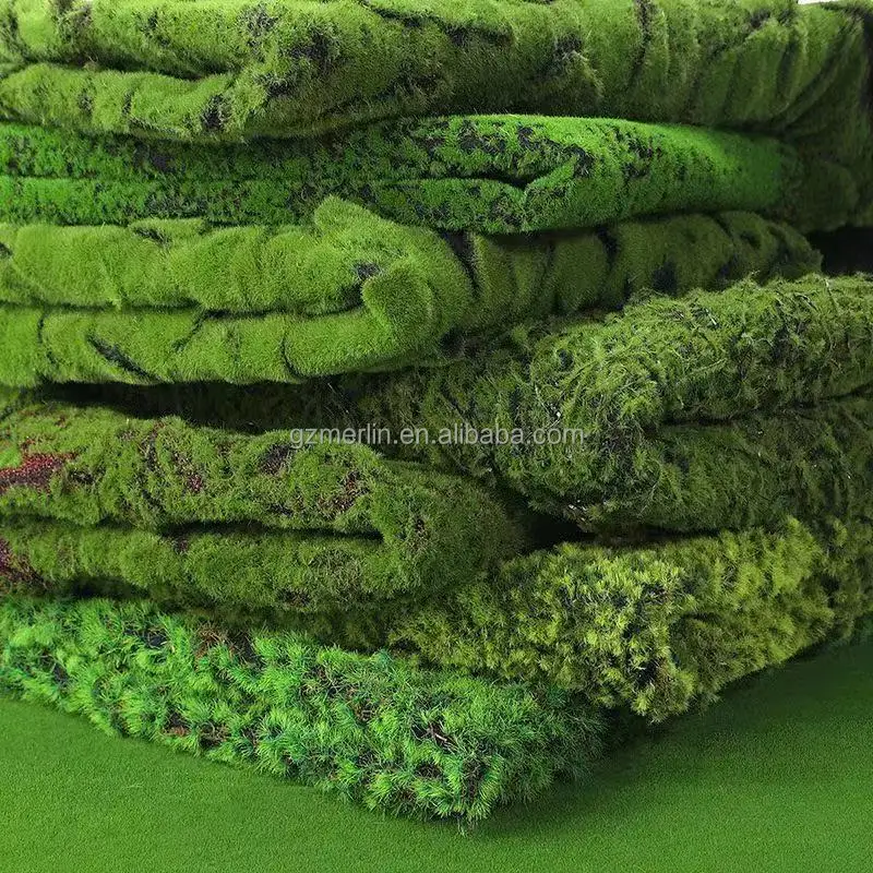 OutmaxHome Fake Moss, Moss For Crafts Faux Moss Decor Natural Green Moss Diy Art Wall Floral Moss Terrariums Gardenning Decor Wedding Easter Table Home Of - View #5