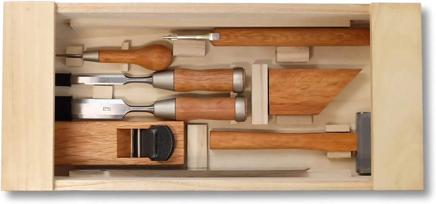 Kakuri All-Purpose 3-Piece Chisel Set for Wood 12952