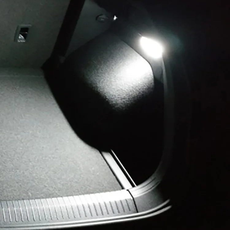 For Volkswagen Tiguan Mk1 5N Mk2 AD1 Allspace Bright White LED Interior  Boot Trunk Luggage Compartment Light Lamp