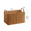 Rectangular double handles 35*22*20cm25cm
